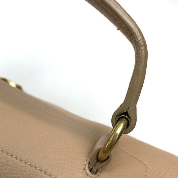 Authentic YVES SAINT LAURENT 295162 Muse 2 Large Model Hand Bag Leather - Picture 8 of 13